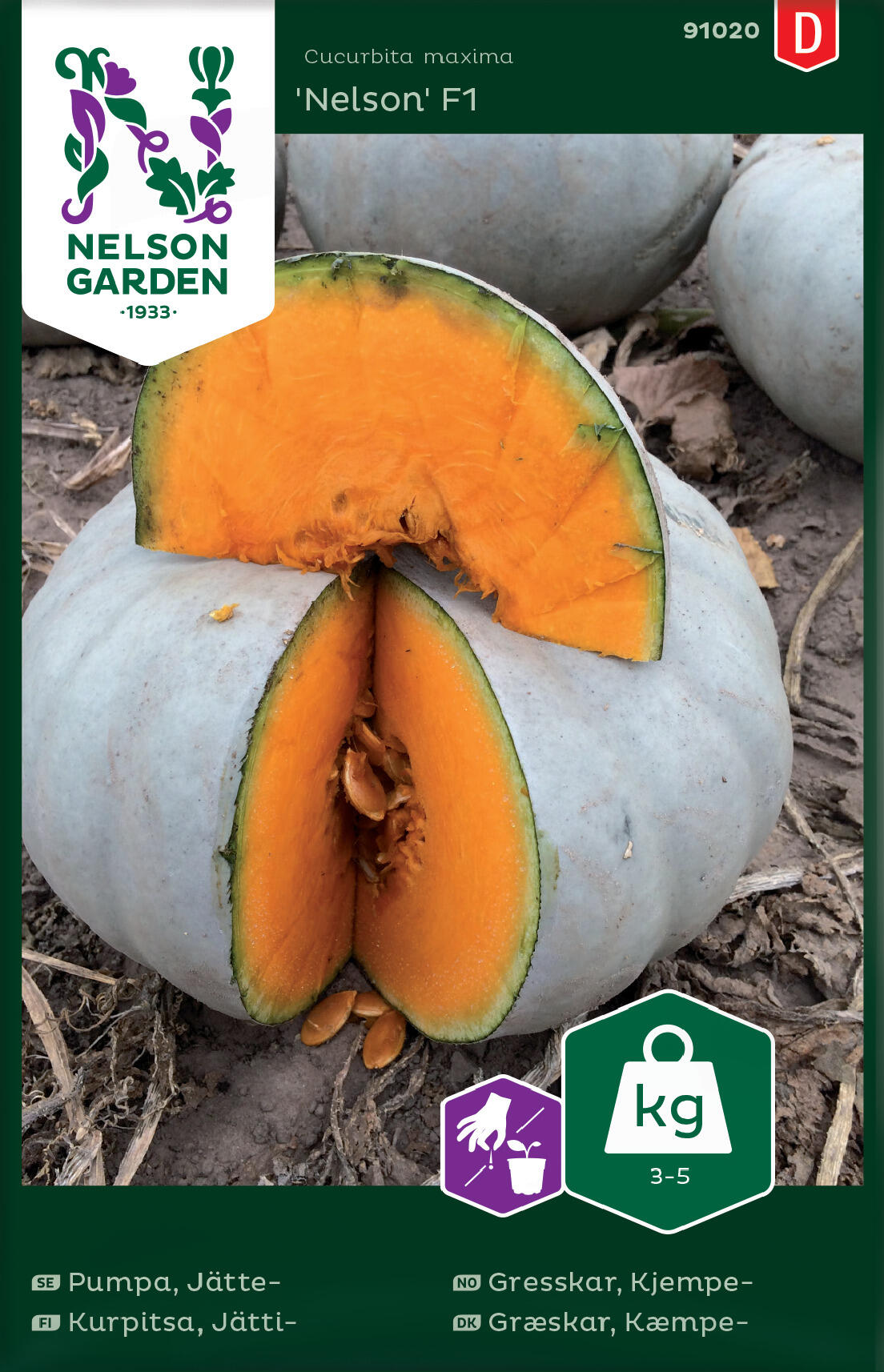 Kjempegresskar 'Nelson' F1